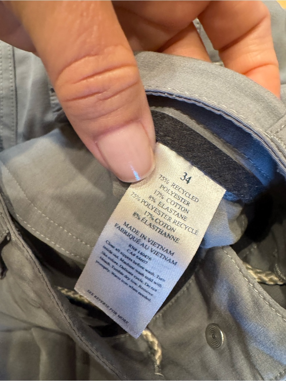 Faherty All Day Shorts Light Grey - Picture 3 of 4
